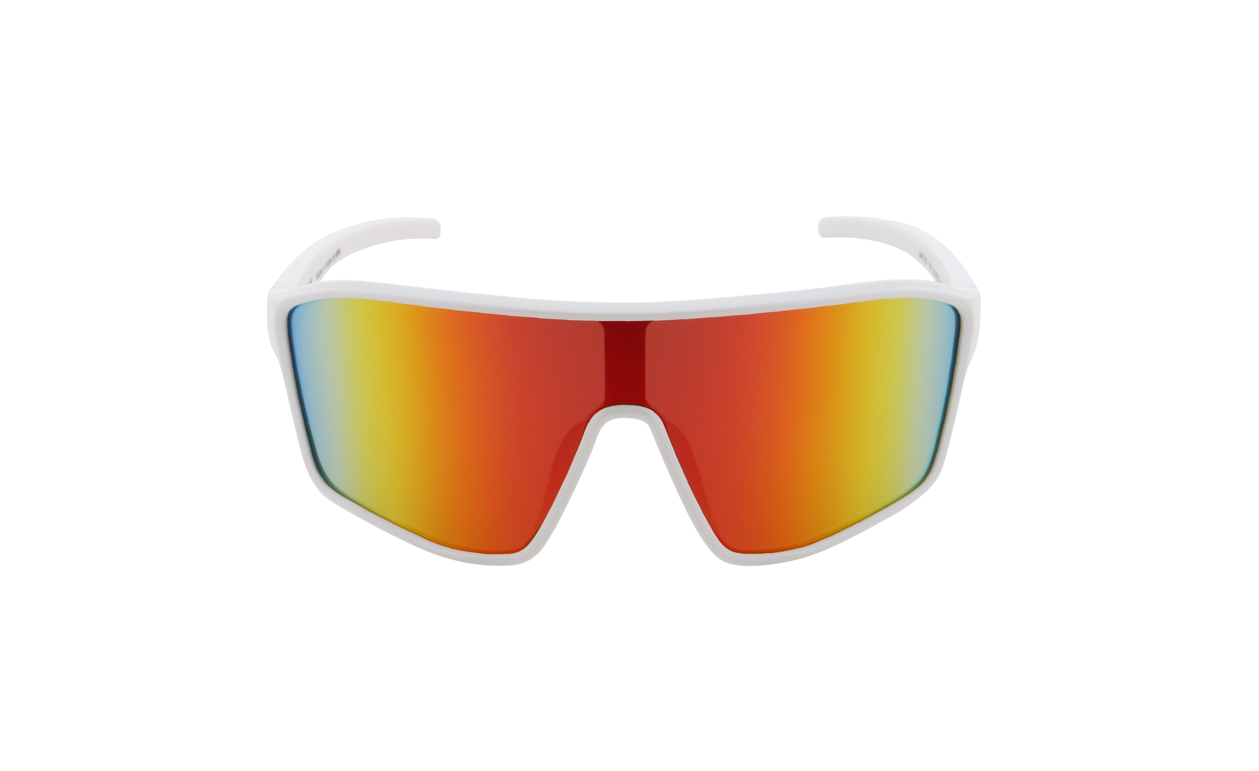 Spect Red Bull Daft Sunglasses white brown with red mirror