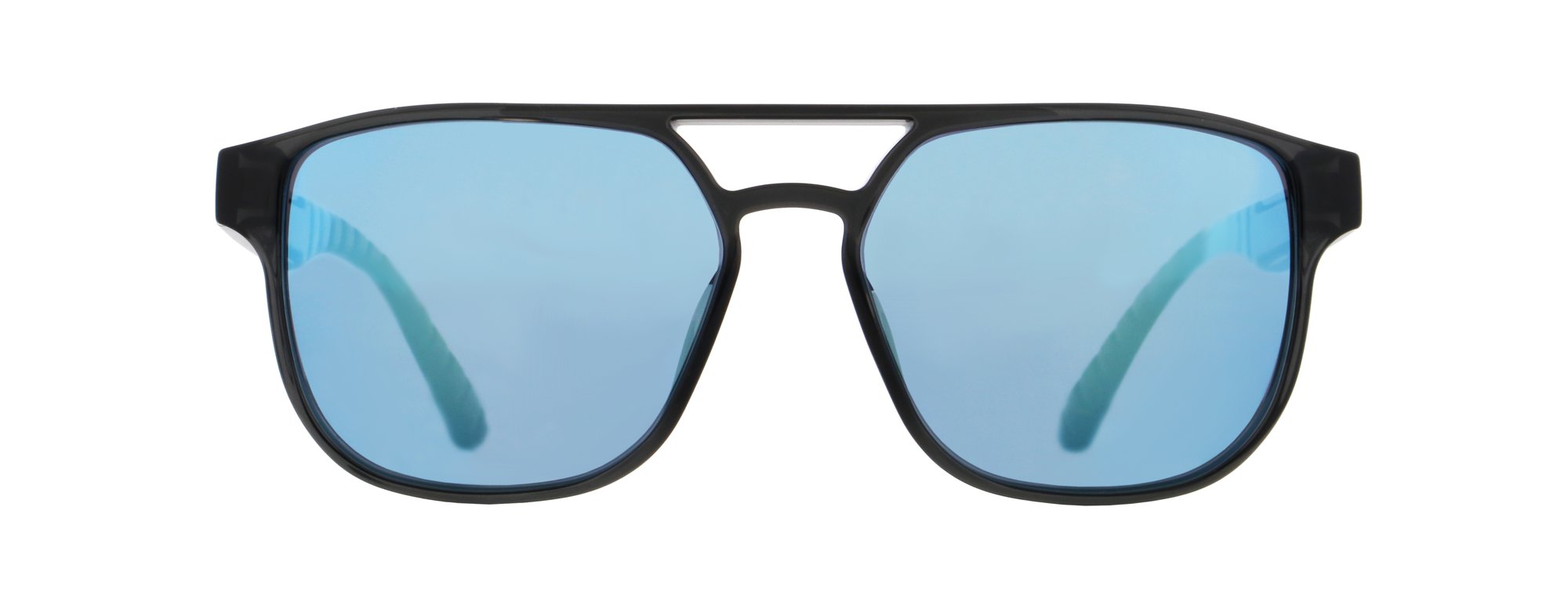 Spect Red Bull Elroy Sunglasses Shiny X'tal Dk Grey w Blue Grey Mirror lens