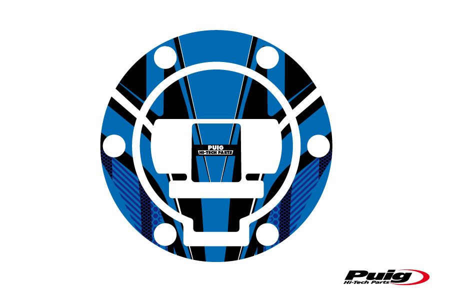 Puig Fuel Cap Cover Mod. Radical Bmw C/Blue