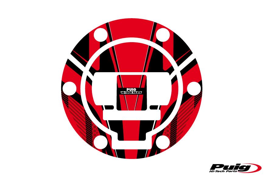Puig Fuel Cap Cover Mod. Radical Bmw C/Red
