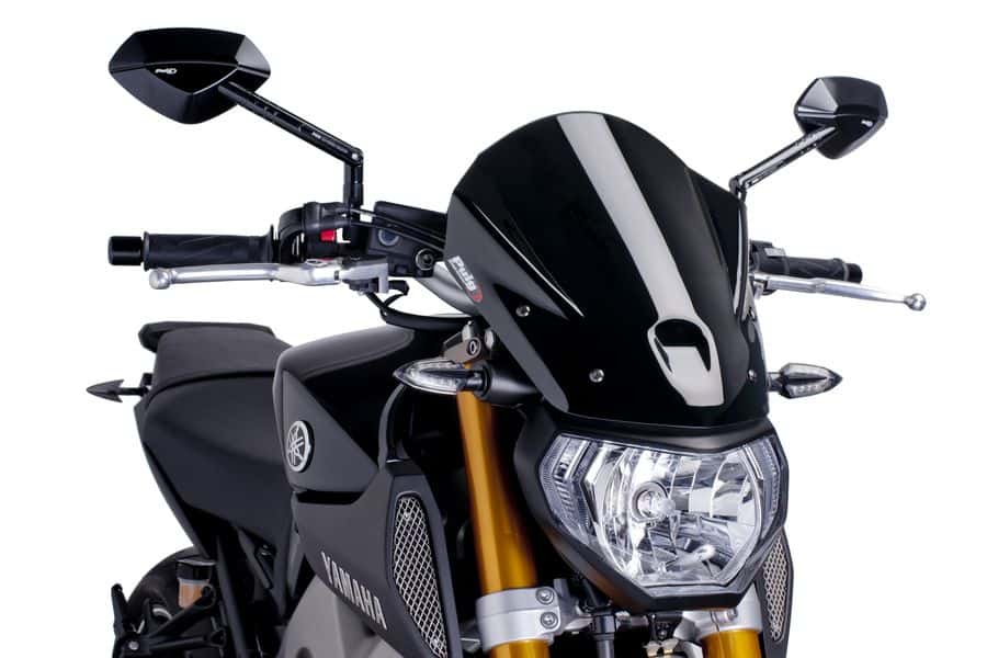 Puig Windshield New Gener. Yamaha Mt09 13'-16' C/Black