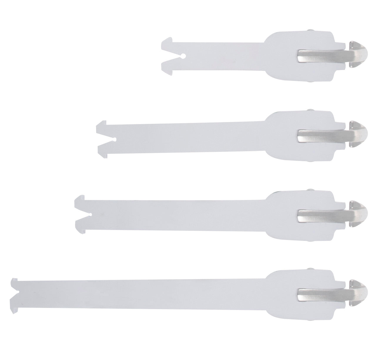 Alpinestars Buckle Strap set T7 Nya (Tech 7/Tech 5/Tech 8) valkoinen