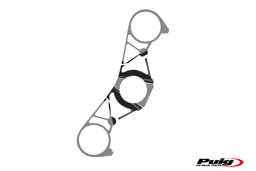 Puig Yoke Protector Yamaha R1 09-11 C/Grey