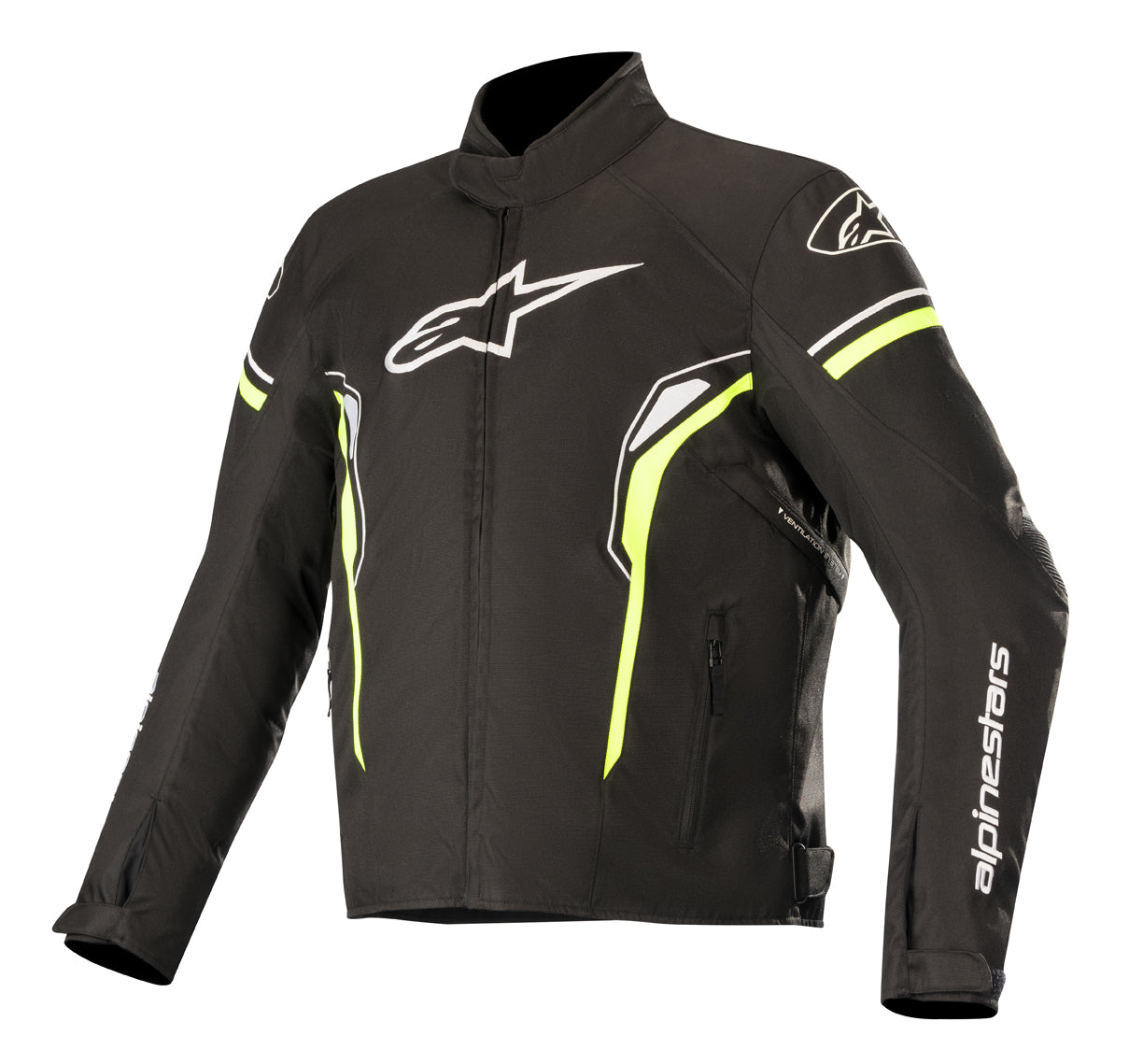 Alpinestars Tekstiilitakki T-SP-1 WP Musta/Fluo Keltainen M