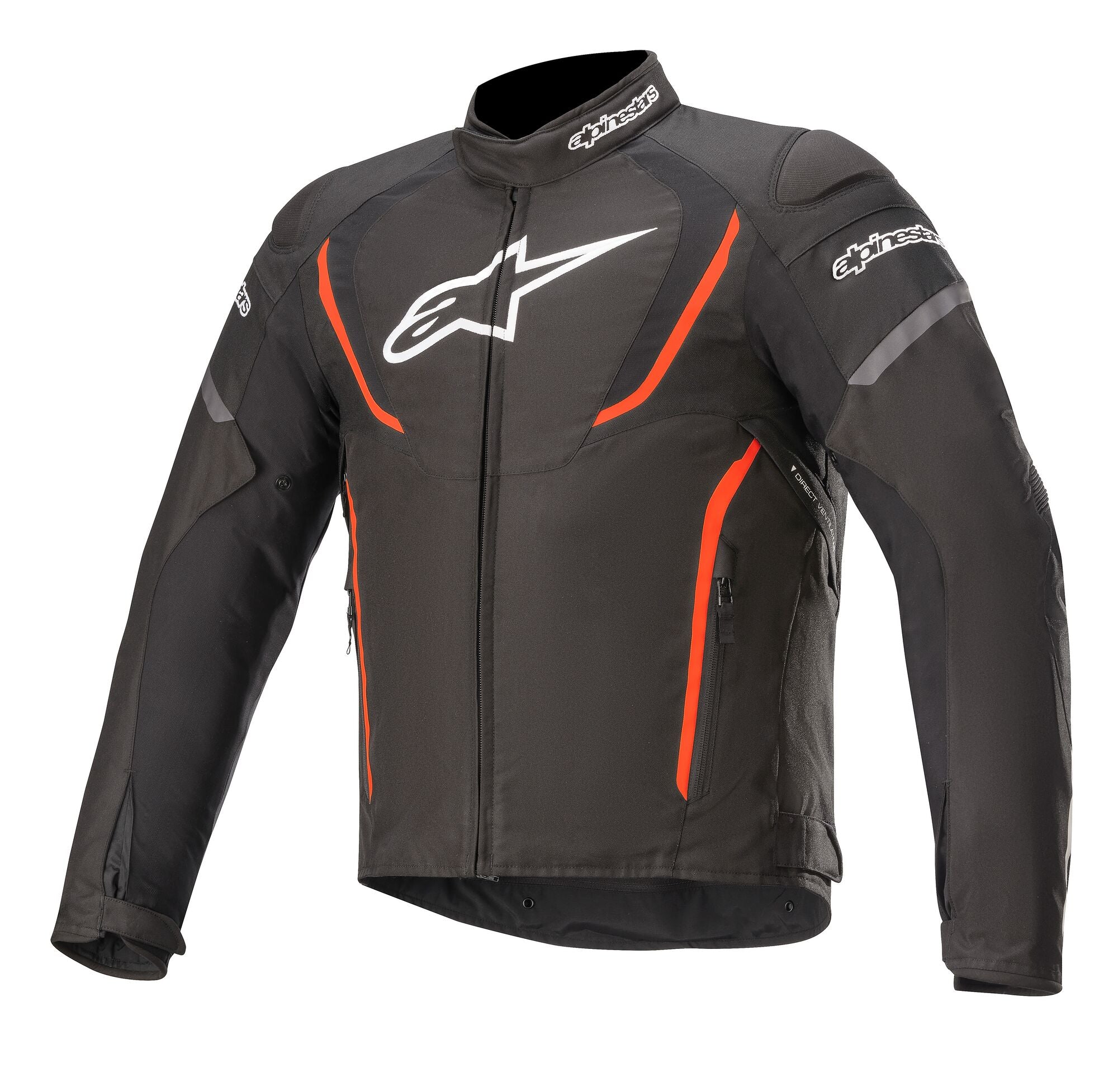 Alpinestars Takki T-Jaws v3 Vedenpitävä Musta/Pun Fluo 3XL