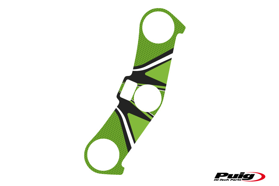 Puig Yoke Protector Kawasaki Zx6R 03-04 C/Green