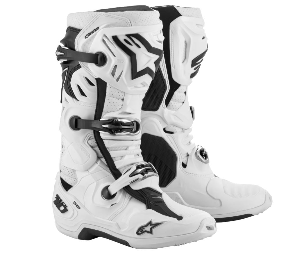 Alpinestars Saapas Tech 10 Vented Valkoinen 40,5