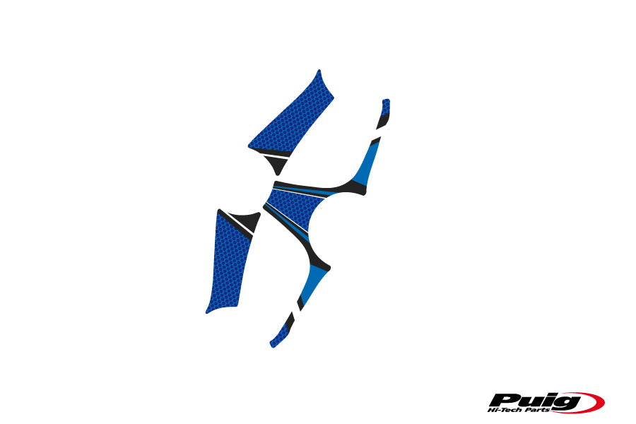 Puig Yoke Protector Bmw F800S 06-11/F800Gs 08-17 C/Blue