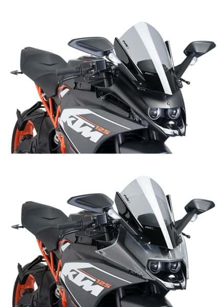 Puig Racing Screen Ng Ktm Rc125/Rc390 14'-21' C/Smoke