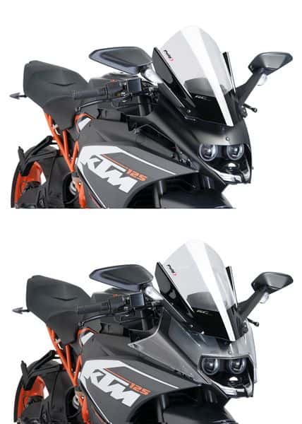 Puig Racing Screen Ng Ktm Rc125/Rc390 14'-21' C/Clear
