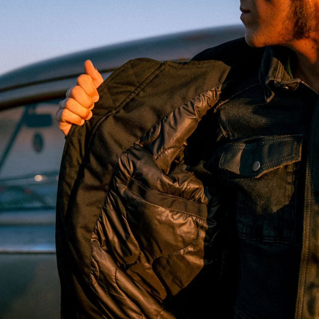 Holy Freedom Crew Bomber takki musta