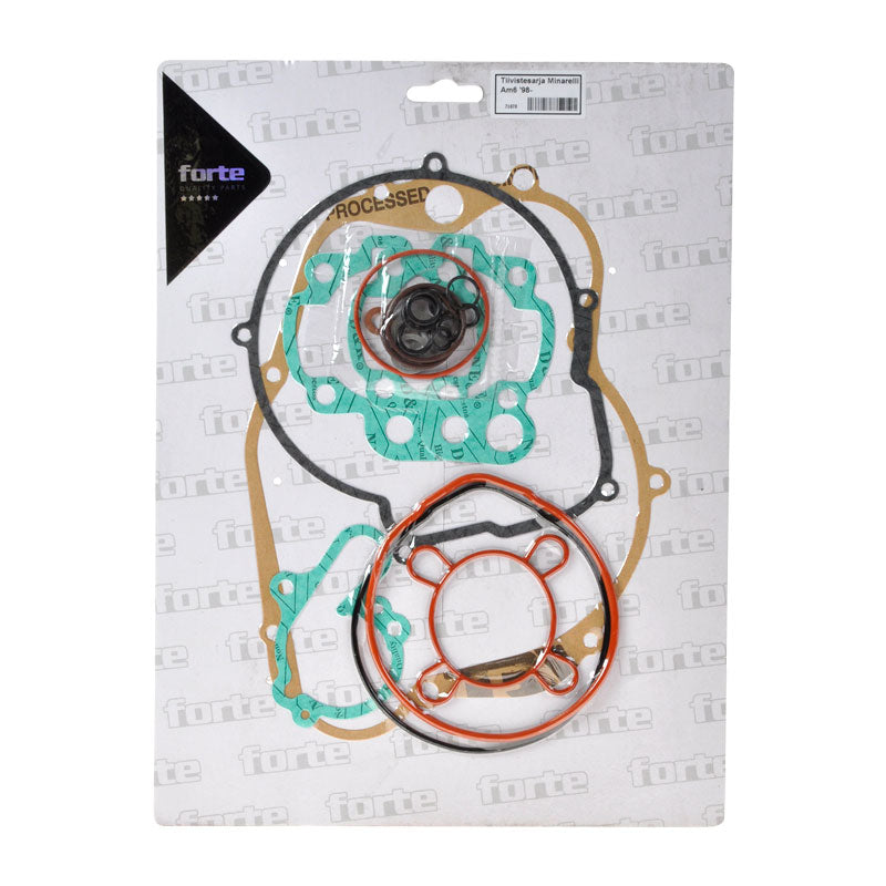 Forte Täydellinen tiivistesarja, Minarelli AM6 (Korvat + O-Rengas)