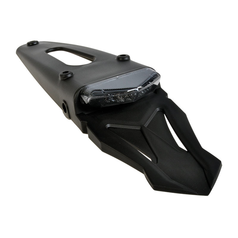 Forte Takalokasuojan jatke, Future, Led-valolla, Savu lasi, Kolmio, E-hyv.