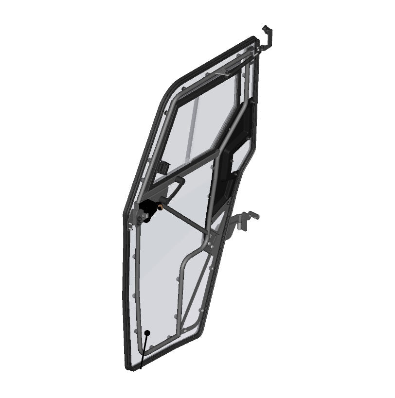 DFK Ovi kokoonpano oikea Polaris Ranger 570