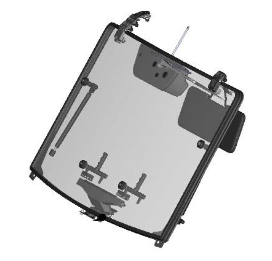 DFK Etupaneeli Premium Polaris Ranger XP 1000 + Diesel 2020->