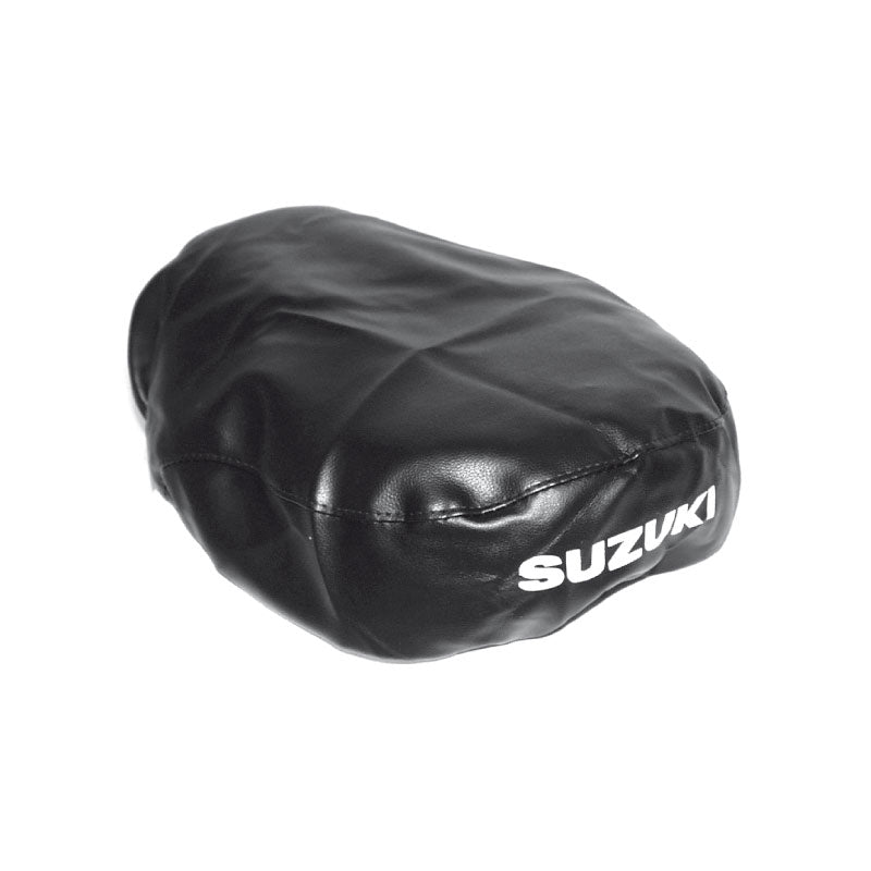 Forte Istuinsuoja, Musta, Suzuki PV50, (Kuminauhakiristys)