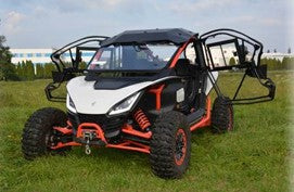 DFK Täysi Ohjaamo Lämmöllä + pyyhin/pesin Segway Villain ->2024