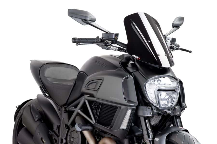 Puig Screen New Generation Touring Diavel 14'-18' C/Bla