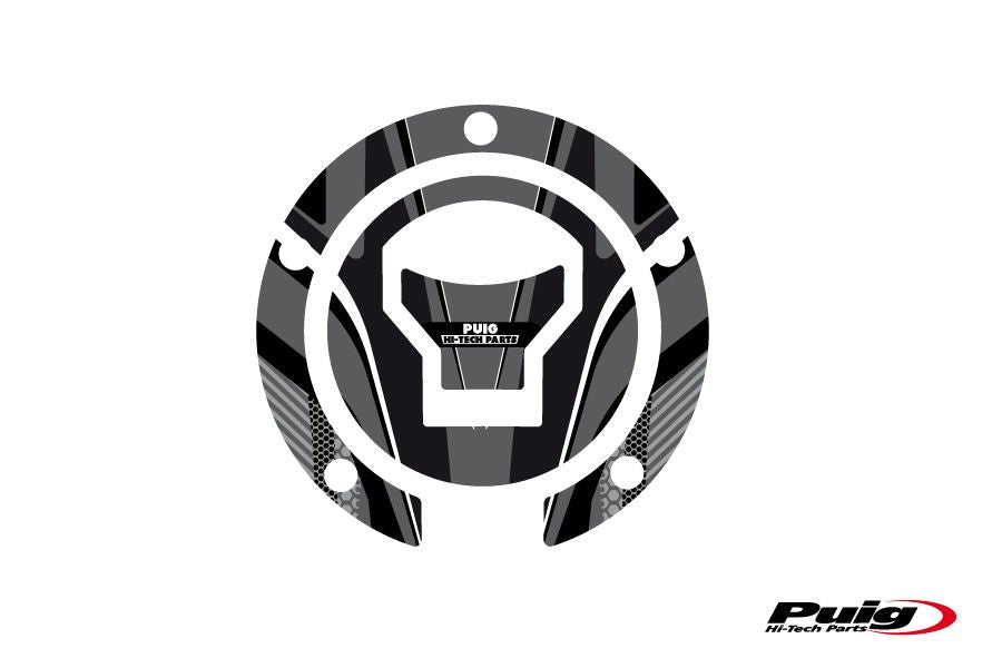 Puig Fuel Cap Cover Mod. Radical Honda C/Grey