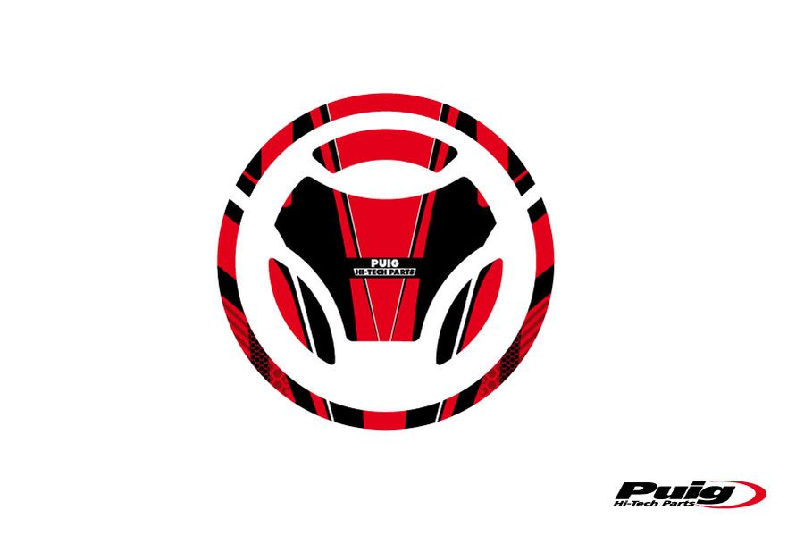 Puig Fuel Cap Cover Mod.Radikal Yamaha C/Red