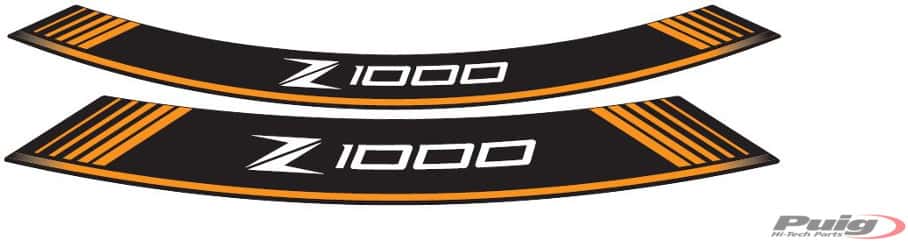 Puig Kit 8 Rim Strips Z1000 C/Orange