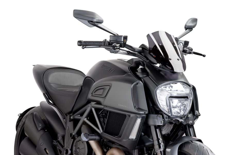 Puig Windshield New Gen. Sport Ducati Diavel 14-18' C/D
