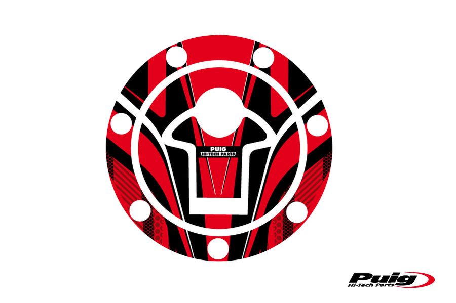 Puig Fuel Cap Cover Mod.Radikal Ktm C/Red