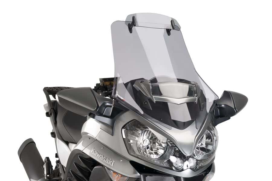 Puig Touring Screen W/Visor Gtr1400/Concours14 17' C/Sm