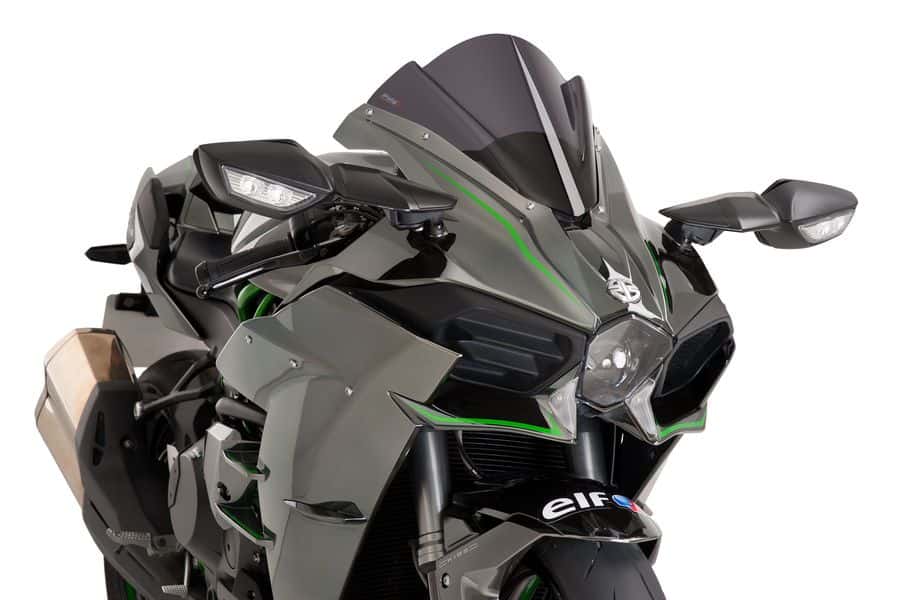 Puig Racing Screen Kawasaki Ninja H2/H2R 15'-22' C/Dark