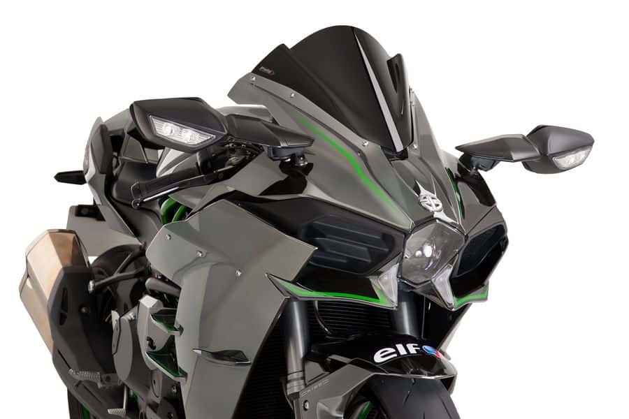 Puig Racing Screen Kawasaki Ninja H2/H2R 15'-22' C/Black