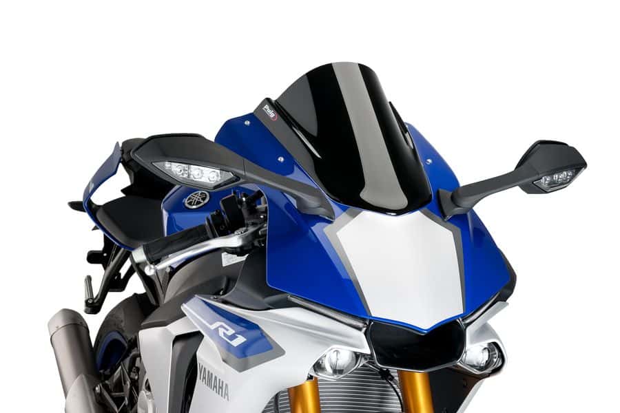 Puig Racing Screen Yamaha Yzf-R1 15'-19' C/Black