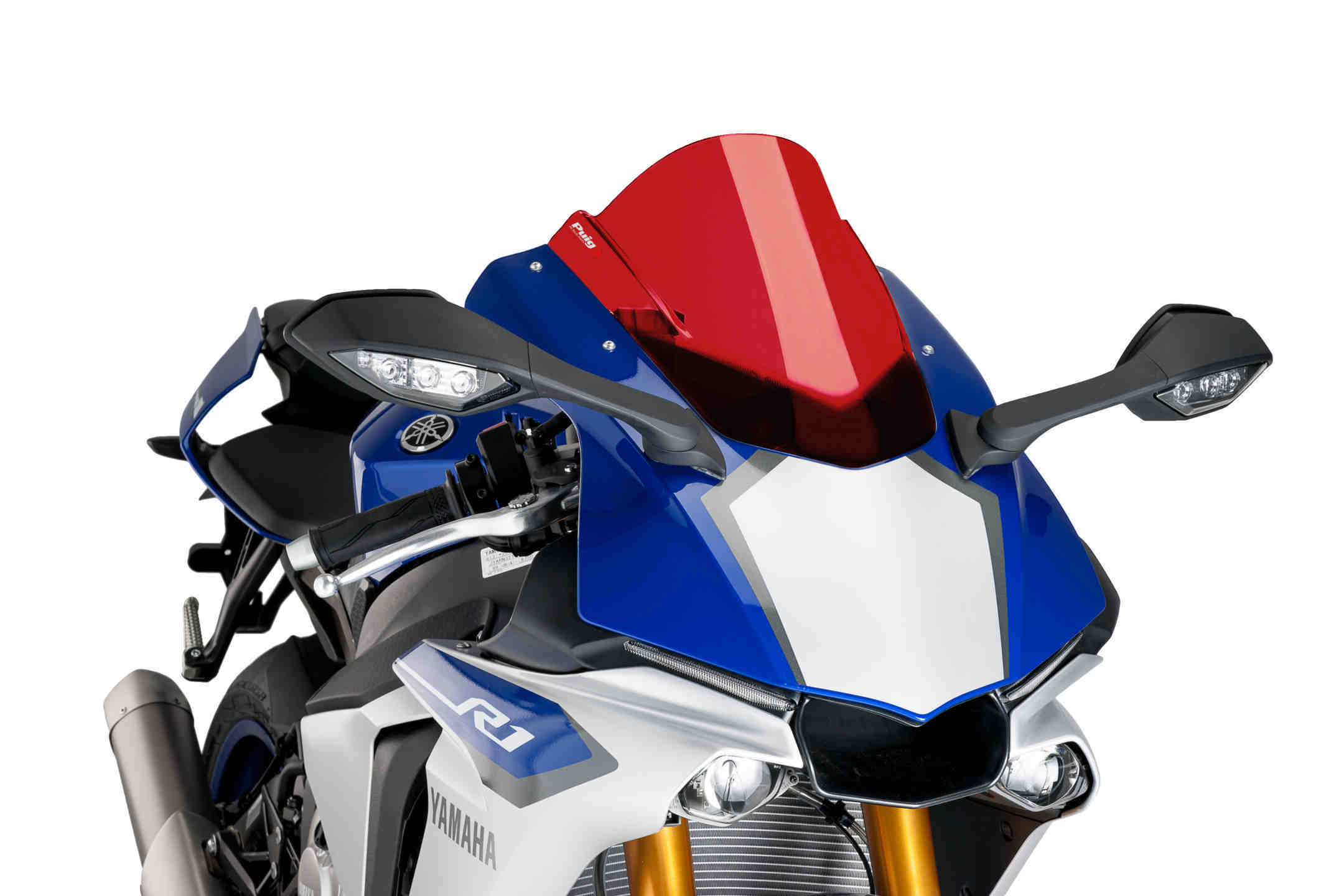 Puig Racing Screen Yamaha Yzf-R1 15'-19' C/Red