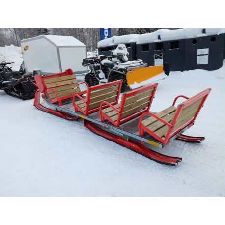 Ultratec BUS, sis. parireki, rekka, 8 hlö penkit, lumisuoja