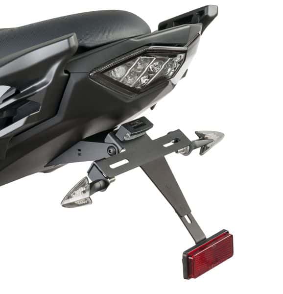 Puig License Support Kawasaki Versys 650 15-18'C/Black