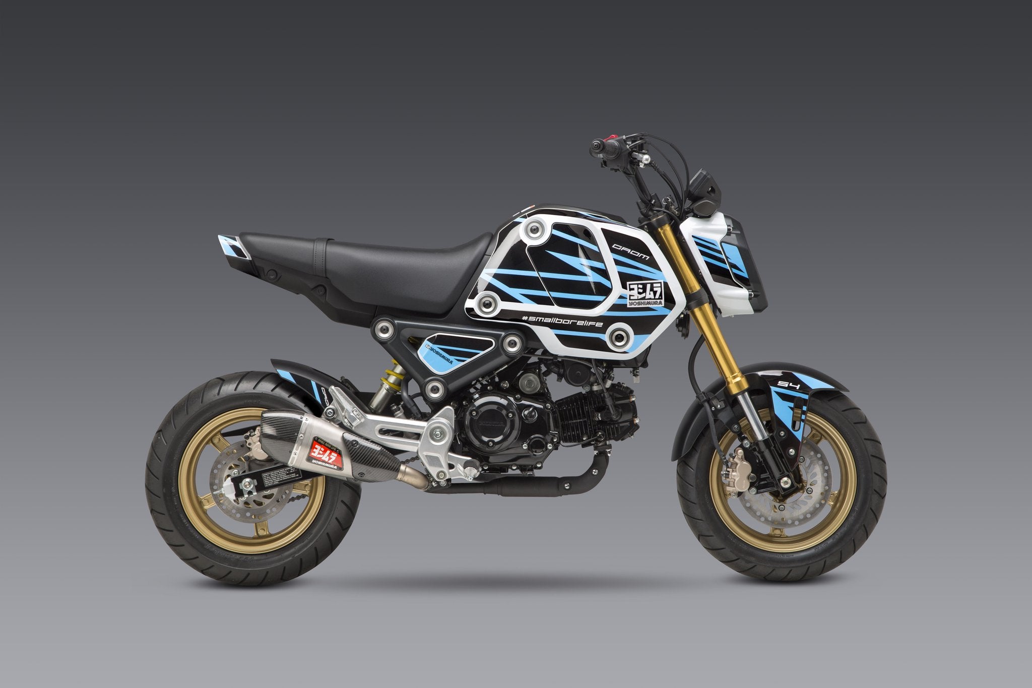 Yoshimura GROM 2022 Graphics Kit "EDGE" Blue
