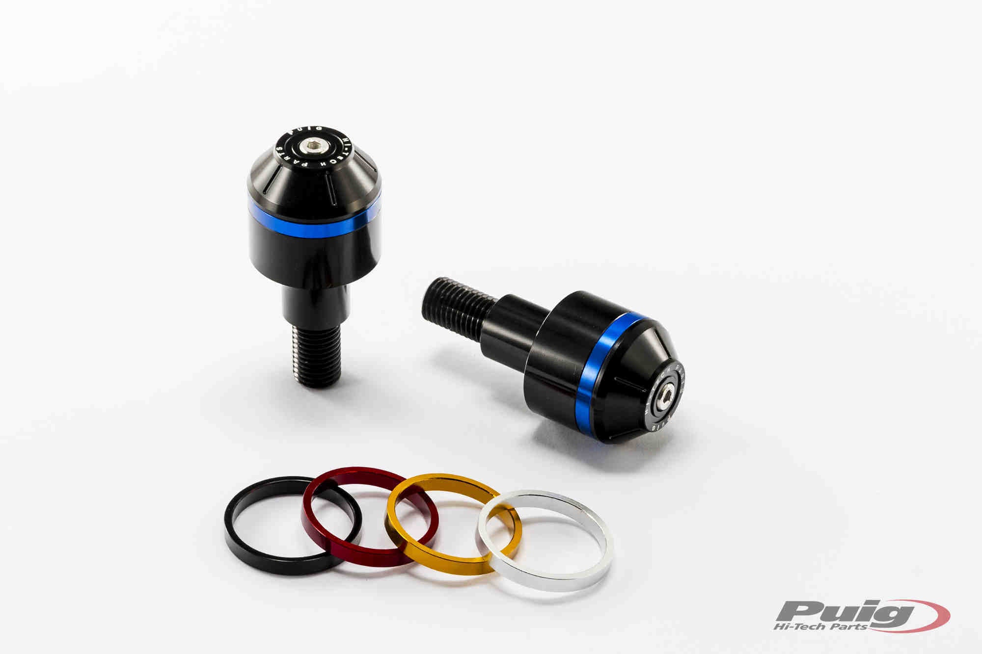 Puig Short Bar End W/Rings Bmw C600Sport/C650Gt C/Black