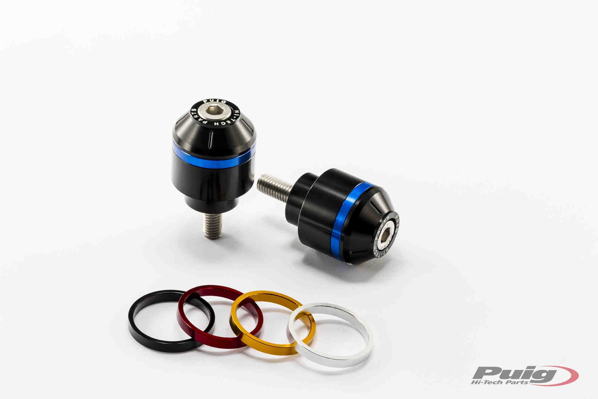 Puig Short Bar End W/Rings Bmw F800Gt C/Black