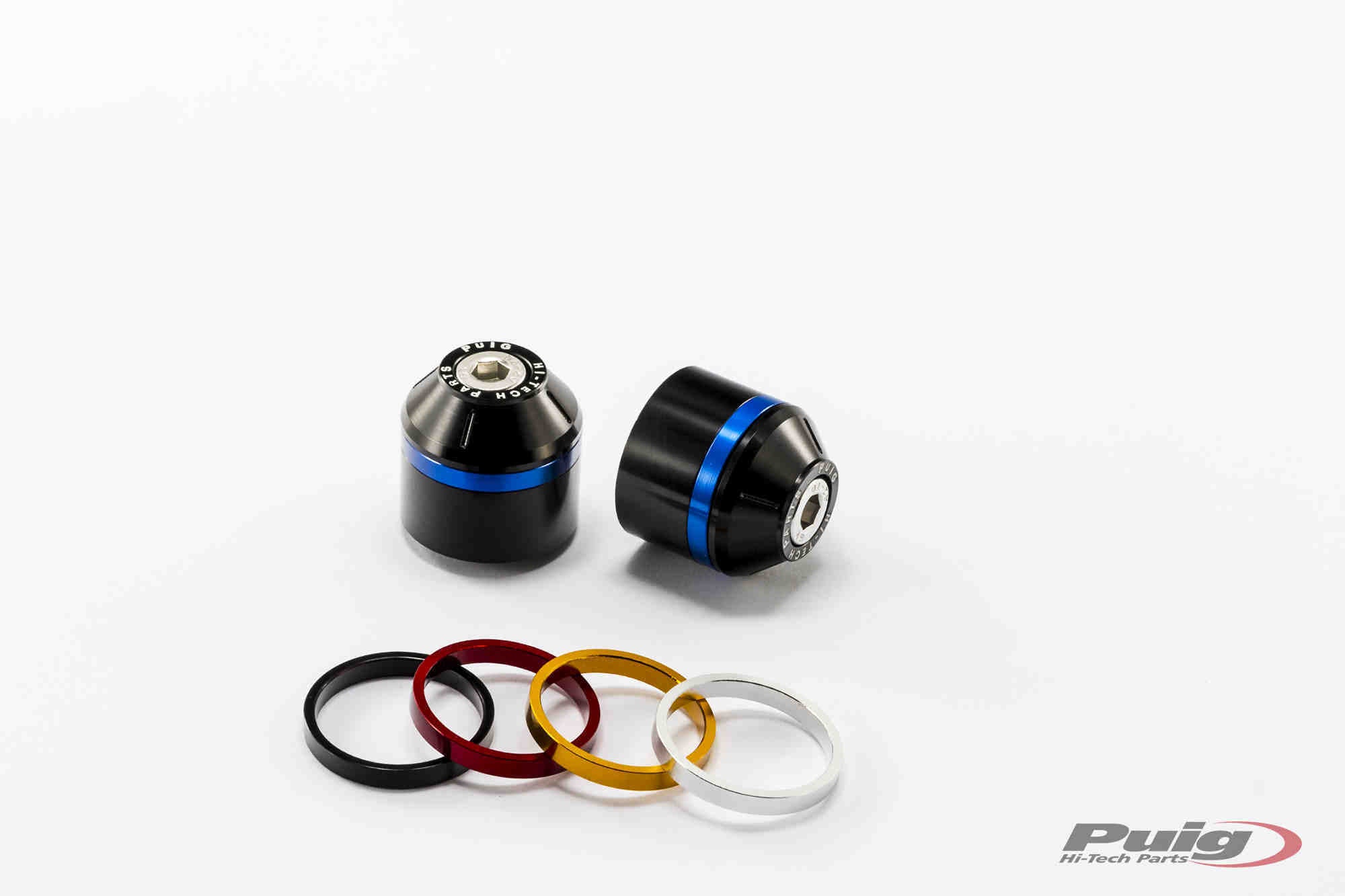 Puig Short Bar End W/Rings Bmw F800Gs C/Black