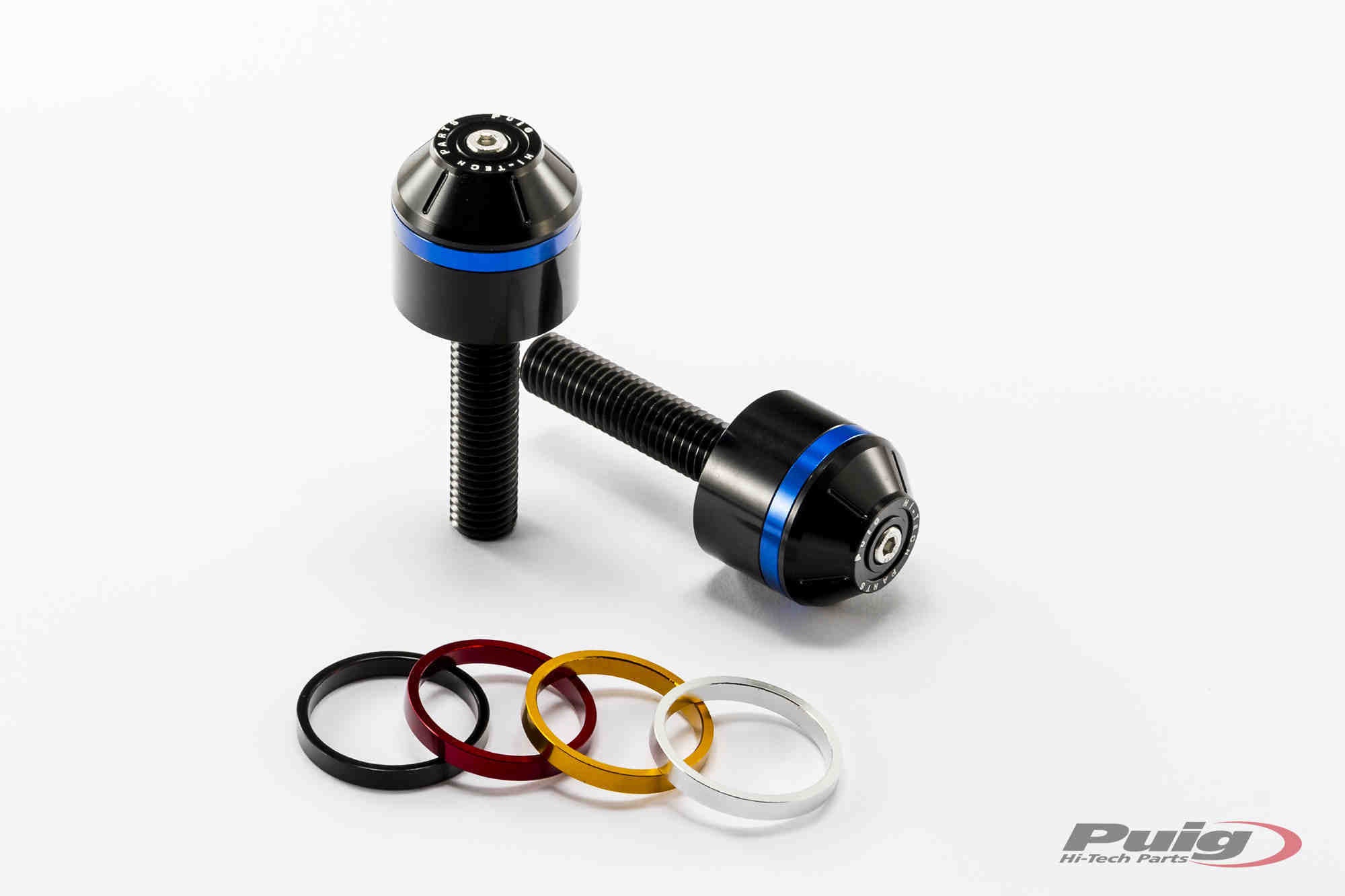 Puig Short Bar End W/Rings Bmw R Nine T C/Black