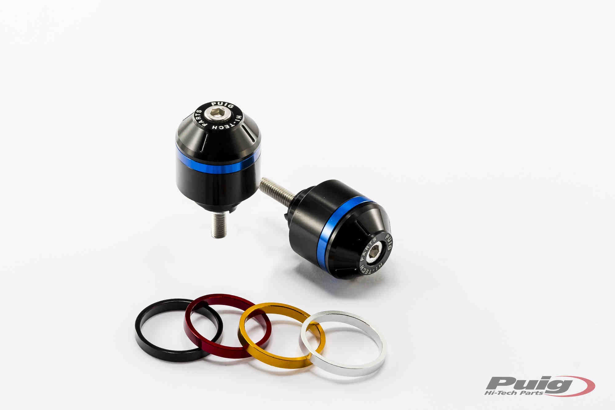 Puig Short Bar End W/Rings Honda Vfr800F 14'-15' C/Blac
