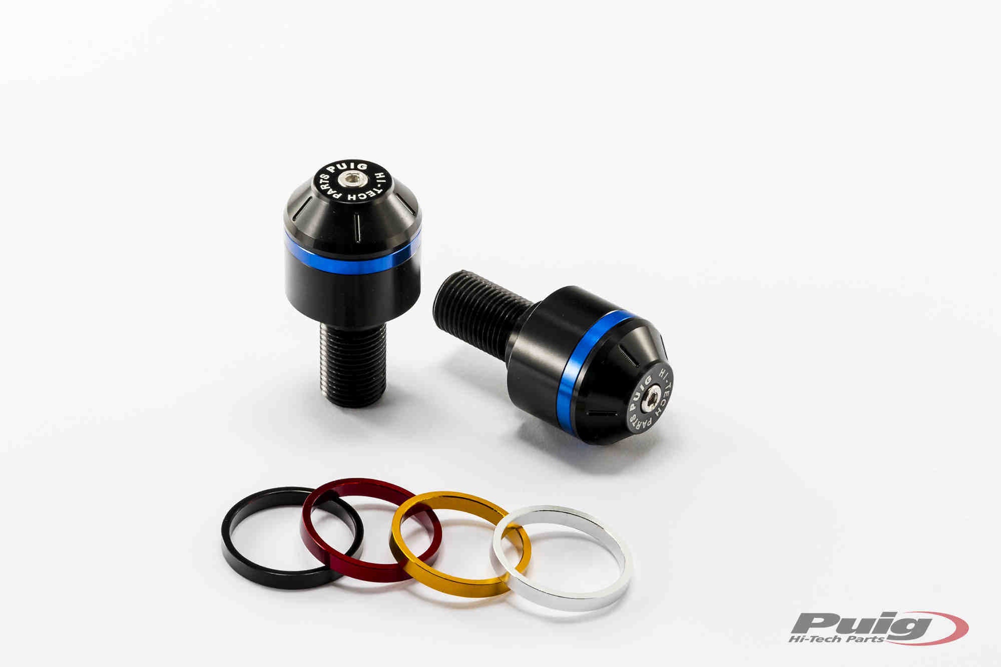 Puig Short Bar End W/Rings Mv Agusta Brutale 675 C/Blac