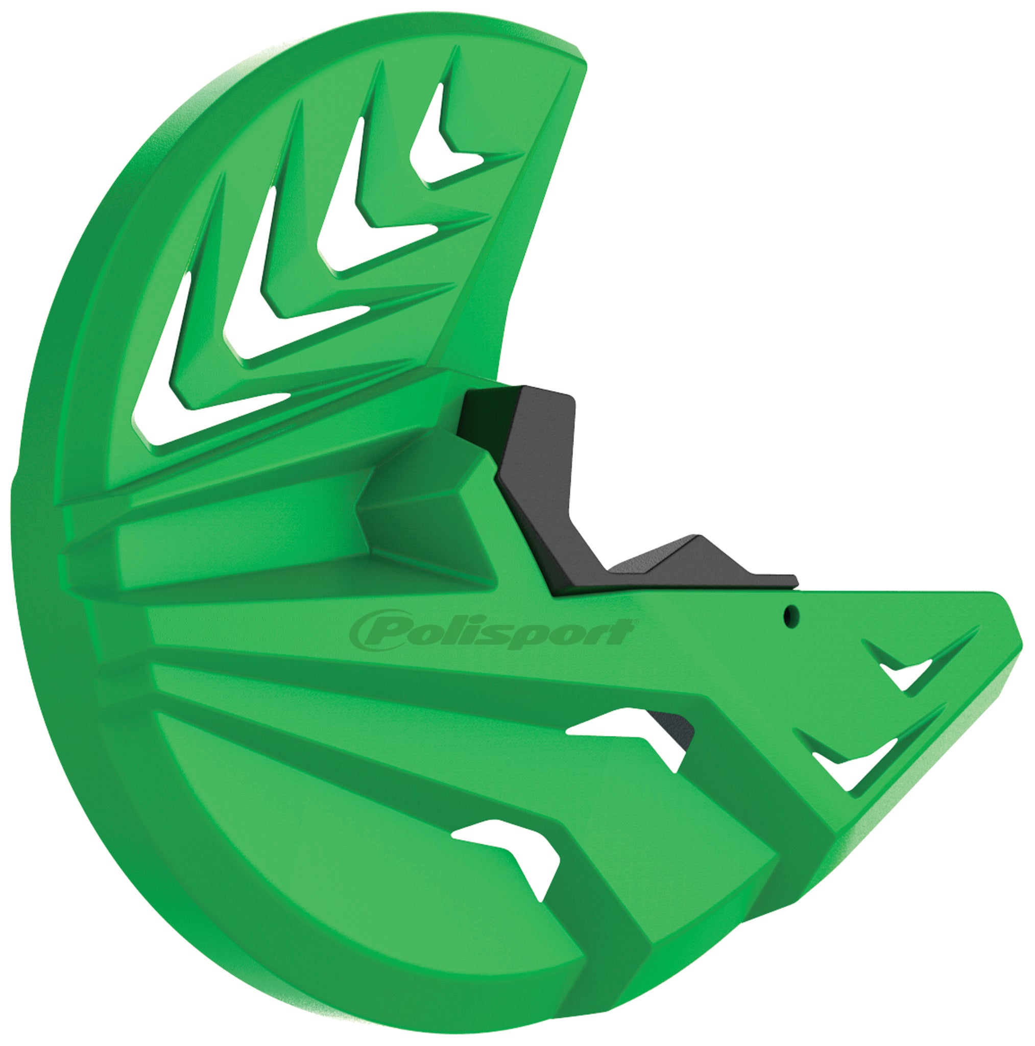 Polisport Disk c/bottom fork prot KX250F13-19 KX450F(15-18) Green/Black