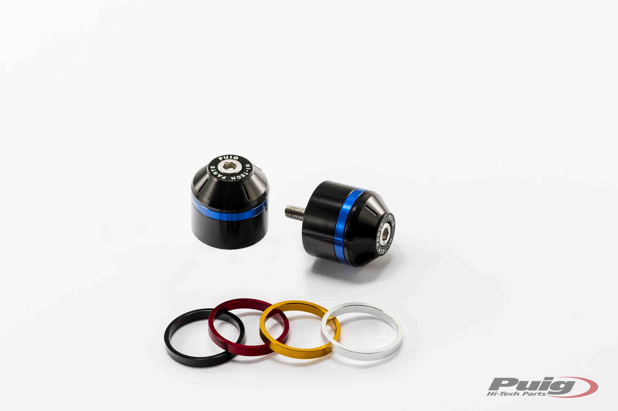 Puig Short Bar End W/Rings Tiger Sport 13'16 C/Black