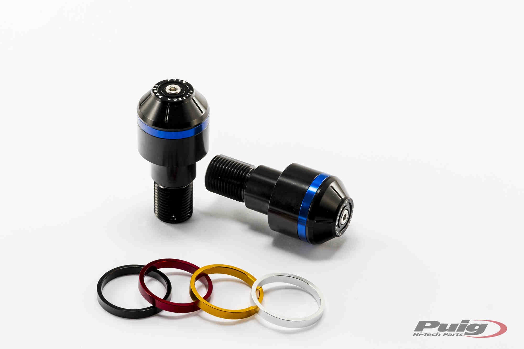 Puig Short Bar End W/Rings Yamaha Yzf-R125 14'-15' C/
