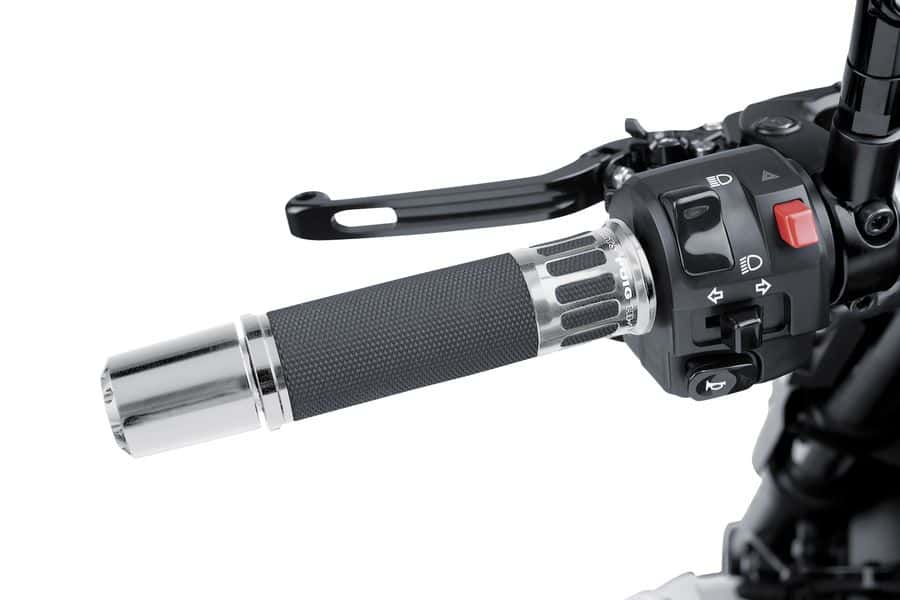 Puig Grips By Pair Puig Hi-Tech Racing Alu 123Mm C/Silv