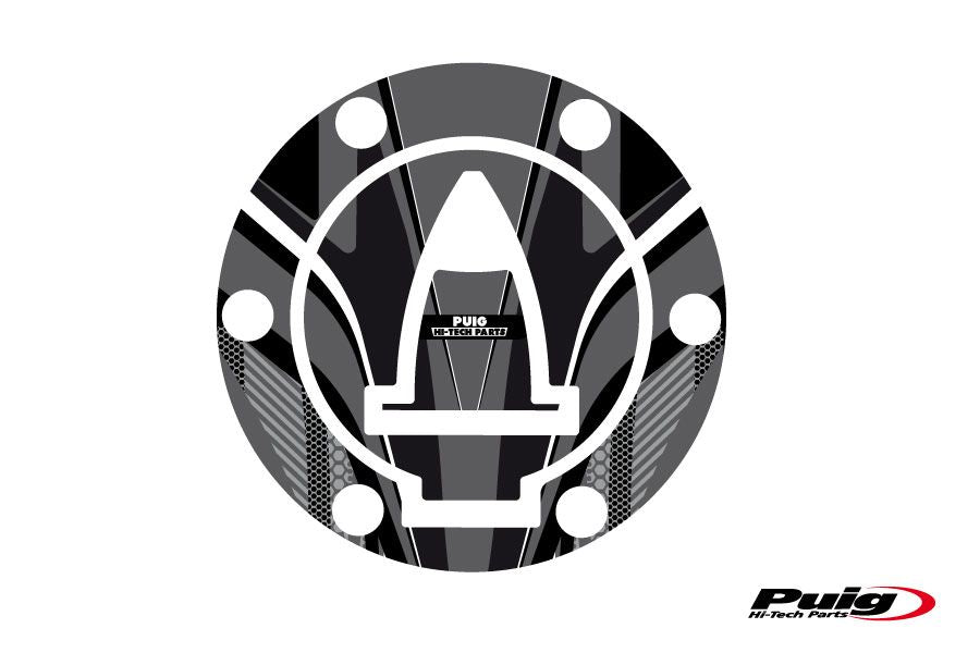 Puig Fuel Cap Cover Mod. Radical Ducati C/Grey