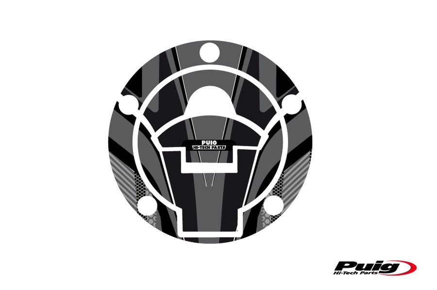 Puig Fuel Cap Cover Mod. Radical Yamaha C/Grey