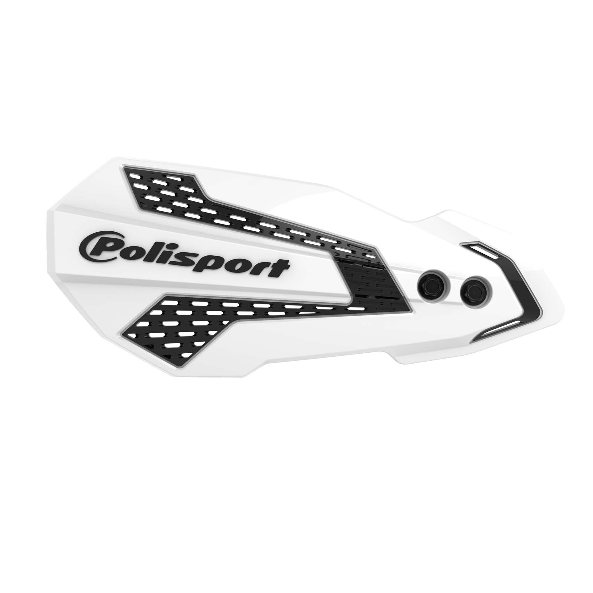 Polisport MX Flow Käsisuojat RMZ450 (07->) RMZ250 (04->)  KX250F 08-18 White/Bla