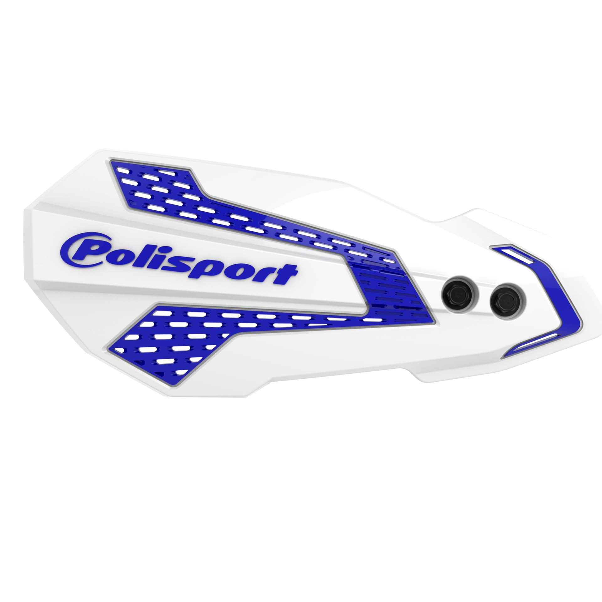 Polisport MX Flow Käsisuojat YZ/YZF/WR 08-.. VALKOINEN/SININEN YAM95 (16)
