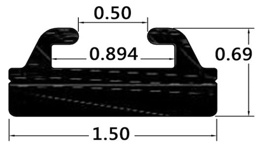 Sno-X Liukukisko Ski-Doo 132cm Grafiitti